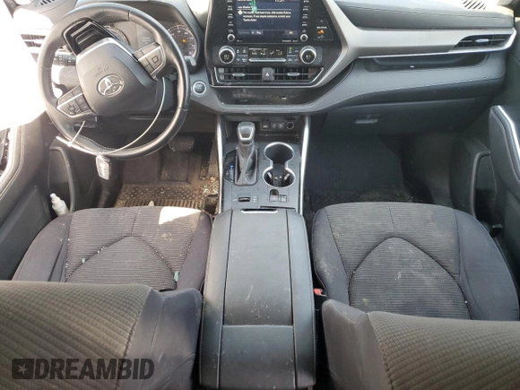 2020 Toyota Highlander LE with VIN 5TDZZRAH6LS503801, listed as a Copart auction lot 47546565 with 86,379 mi miles and Salvage title. Bid and sale history available at DreamBid. Image 8.
