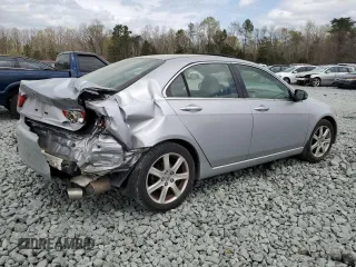2004 Acura TSX w/Navigation with VIN JH4CL96974C035961, listed as a Copart auction lot 51262395 with 168,133 mi miles and Salvage Title. Bid and sale history available at carsss.com. Image 3.