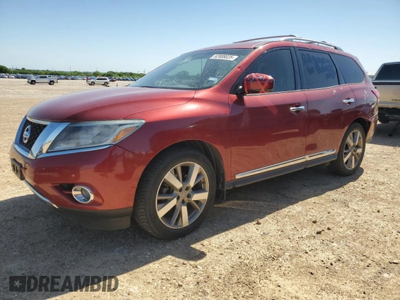 2016 Nissan Pathfinder SL with VIN 5N1AR2MN0GC664282, listed as a Copart auction lot 52808025 with 93,634 mi miles and Clean title. Bid and sale history available at DreamBid. Image 1.