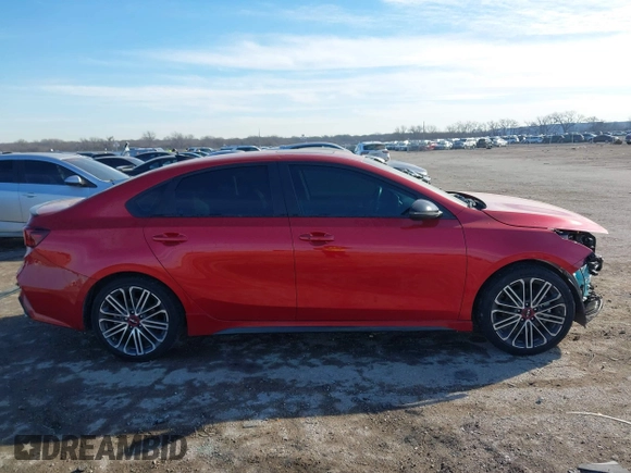 2023 Kia Forte GT with VIN 3KPF44ACXPE563556, listed as a IAAI auction lot 41324243 with 35,872 mi miles and . Bid and sale history available at carsss.com. Image 13.
