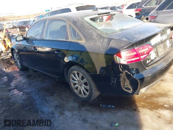 2012 Audi A4 2.0T Premium with VIN WAUAFAFL6CN009428, listed as a IAAI auction lot 41426794 with 157,131 mi miles. Bid and sale history available at carsss.com. Image 3.
