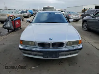 2000 BMW 7 Series 740iL with VIN WBAGH8340YDP13647, listed as a Copart auction lot 85348514 with 0 mi miles and Clean Title. Bid and sale history available at carsss.com. Image 5.