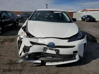 2022 Toyota Prius L Eco with VIN JTDKAMFU2N3173158, listed as a Copart auction lot 48770565 with 56,479 mi miles and Salvage Title. Bid and sale history available at carsss.com. Image 5.
