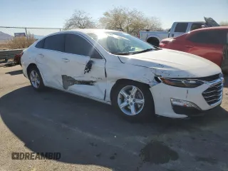 2020 Chevrolet Malibu LS with VIN 1G1ZB5ST8LF144766, listed as a Copart auction lot 46001265 with 85,434 mi miles and Salvage Title. Bid and sale history available at DreamBid. Image 4.