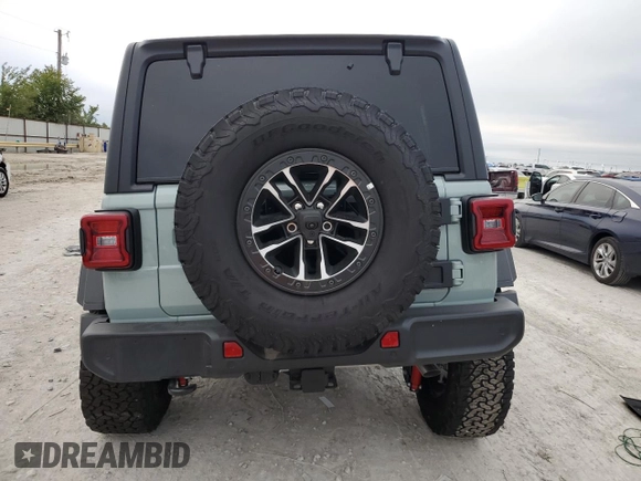2024 Jeep Wrangler Willys с VIN 1C4RJXDG4RW266071, выставлен на аукционе Copart как лот 73152464 с пробегом 349 миль миль и Списание • Salvage title. История ставок и продаж доступна на DreamBid. Изображение 6.