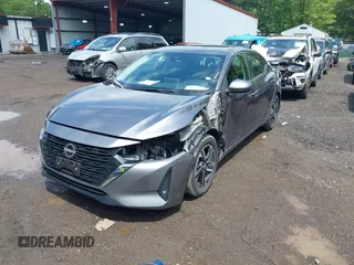 2024 Nissan Sentra SV with VIN 3N1AB8CV2RY211727, listed as a IAAI auction lot 42744888 with 19,460 mi miles and . Bid and sale history available at DreamBid. Image 2.
