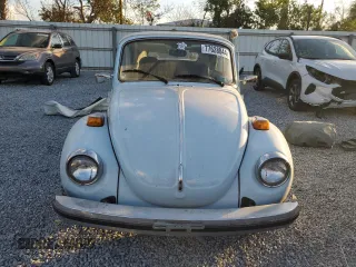 1979 Volkswagen Beetle with VIN 1592031742, listed as a Copart auction lot 77628044 with 93,929 mi miles and Salvage Title. Bid and sale history available at DreamBid. Image 5.