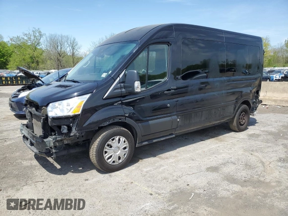 2020 Ford Transit Passenger XL with VIN 1FBAX2C85LKA07259, listed as a Copart auction lot 54928325 with 114,482 mi miles and Salvage title. Bid and sale history available at DreamBid. Image 1.