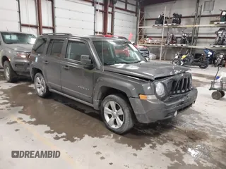 2016 Jeep Patriot High Altitude Edition with VIN 1C4NJRFB0GD632774, listed as a IAAI auction lot 41149683 with 96,495 mi miles. Bid and sale history available at carsss.com. Image 1.