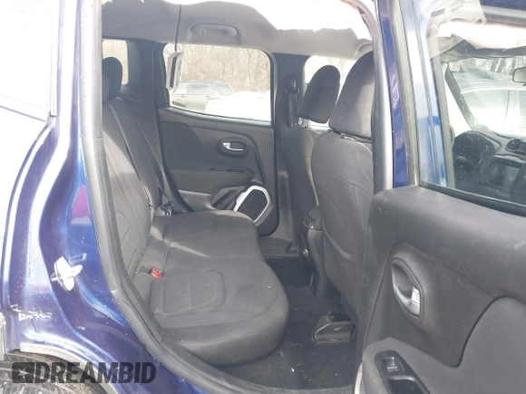 2018 Jeep Renegade Latitude with VIN ZACCJBBB8JPH52142, listed as a IAAI auction lot 41738035 with 91,443 mi miles and . Bid and sale history available at carsss.com. Image 8.