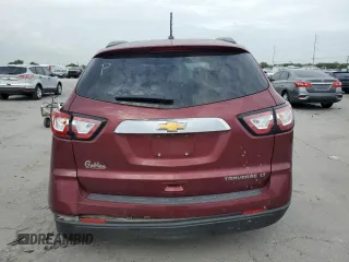 2015 Chevrolet Traverse LT with VIN 1GNKRGKDXFJ237029, listed as a Copart auction lot 62574245 with 148,409 mi miles and Salvage title. Bid and sale history available at DreamBid. Image 6.