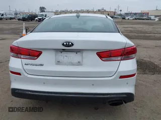 2019 Kia Optima LX with VIN 5XXGT4L35KG324274, listed as a IAAI auction lot 42111177 with 126,494 mi miles. Bid and sale history available at carsss.com. Image 16.