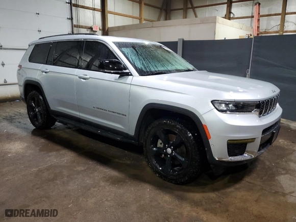 2021 Jeep Grand Cherokee L Limited with VIN 1C4RJKBG9M8107632, listed as a Copart auction lot 47768475 with 64,333 mi miles and Clean Title. Bid and sale history available at carsss.com. Image 4.