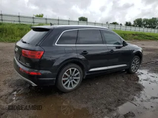 2017 Audi Q7 Premium Plus with VIN WA1LAAF79HD034392, listed as a Copart auction lot 60618655 with 136,222 mi miles and Clean title. Bid and sale history available at DreamBid. Image 3.