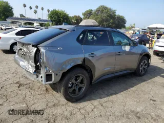 2024 Toyota bZ4X XLE with VIN JTMAAAAAXRA032394, listed as a Copart auction lot 69088814 with 8,184 mi miles and Salvage Title. Bid and sale history available at carsss.com. Image 3.