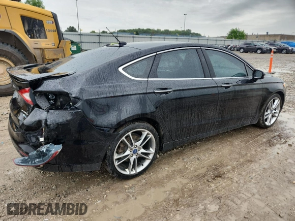 2016 Ford Fusion Titanium with VIN 3FA6P0D92GR136550, listed as a Copart auction lot 62324845 with 100,469 mi miles and Clean title. Bid and sale history available at DreamBid. Image 3.