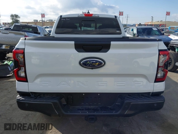 2024 Ford Ranger with VIN 1FTER4HPXRLE39741, listed as a IAAI auction lot 41471689 with 301 mi miles and . Bid and sale history available at DreamBid. Image 17.