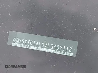 2020 Kia Optima LX z VIN 5XXGT4L37LG402118, wystawiony jako IAAI lot #42137289 z przebiegiem 47 646 mil mil oraz . Historia ofert i sprzedaży dostępna na DreamBid. Obrazek 17.
