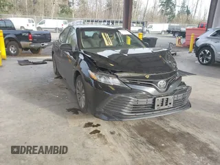 2020 Toyota Camry LE with VIN 4T1C11AKXLU363530, listed as a IAAI auction lot 41670307 with 86,459 mi miles. Bid and sale history available at carsss.com. Image 1.