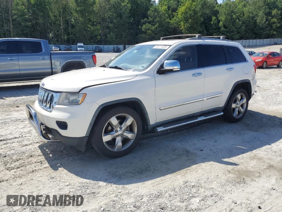 2011 Jeep Grand Cherokee Overland Summit with VIN 1J4RS6GT9BC611578, listed as a Copart auction lot 64671035 with 170,688 mi miles and Clean title. Bid and sale history available at DreamBid. Image 1.