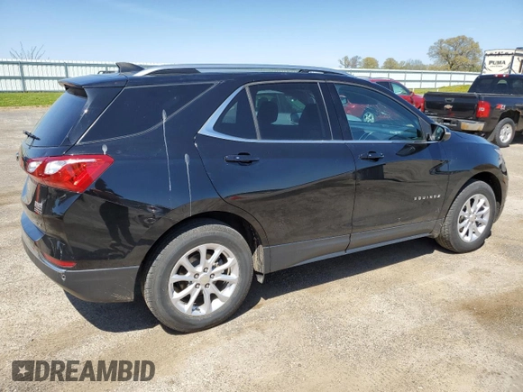 2019 Chevrolet Equinox LT z VIN 3GNAXUEV2KL194863, wystawiony jako Copart lot #56278535 z przebiegiem 61 710 mil mil oraz Szkoda całkowita • Salvage title. Historia ofert i sprzedaży dostępna na DreamBid. Obrazek 3.