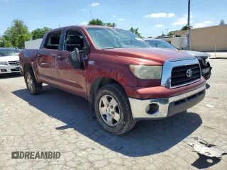 2008 Toyota Tundra 4WD Truck with VIN 5TFDV54118X050802, listed as a Copart auction lot 60124674 with 310,623 mi miles and Salvage Title. Bid and sale history available at carsss.com. Image 4.