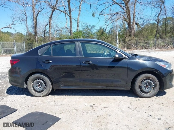 2018 Kia Rio LX with VIN 3KPA24AB5JE067143, listed as a IAAI auction lot 41445449 with 81,616 mi miles. Bid and sale history available at carsss.com. Image 12.