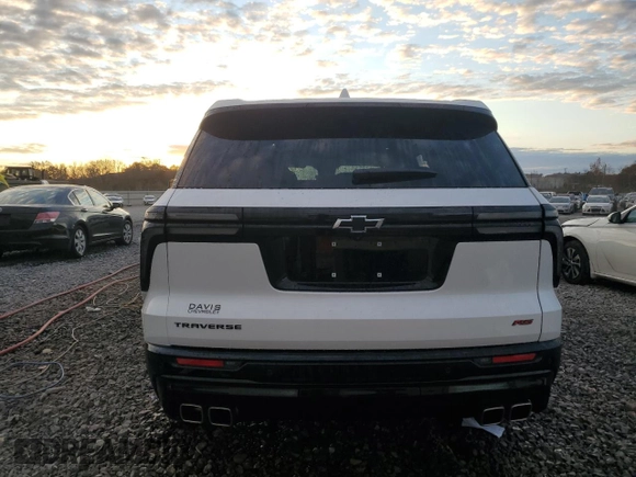 2024 Chevrolet Traverse FWD RS with VIN 1GNERLKS5RJ227677, listed as a Copart auction lot 85093544 with 1,059 mi miles and Non Repairable. Bid and sale history available at carsss.com. Image 6.