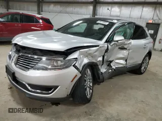 2016 Lincoln MKX Reserve with VIN 2LMTJ8LR5GBL84224, listed as a Copart auction lot 43872855 with 0 mi miles and Salvage Title. Bid and sale history available at carsss.com. Image 1.