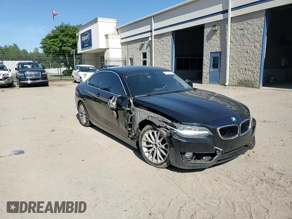 2014 BMW 2 Series 228i with VIN WBA1F5C52EVV99367, listed as a Copart auction lot 57465805 with 113,208 mi miles and Salvage title. Bid and sale history available at DreamBid. Image 13.