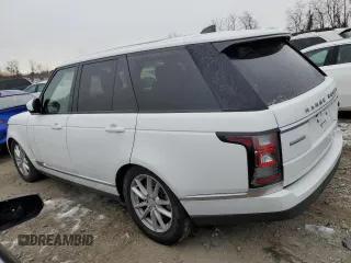2017 Land Rover Range Rover with VIN SALGR2FV0HA358281, listed as a Copart auction lot 41411775 with 109,357 mi miles and Clean title. Bid and sale history available at DreamBid. Image 2.