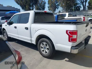 2018 Ford F-150 XL with VIN 1FTEW1C57JKD25820, listed as a IAAI auction lot 41848798 with 116,109 mi miles. Bid and sale history available at carsss.com. Image 3.