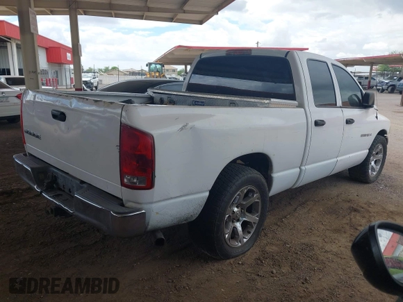 2002 Dodge 1500 with VIN 3D7HA18N52G161163, listed as a IAAI auction lot 42147901 with 252,224 mi miles and . Bid and sale history available at DreamBid. Image 4.