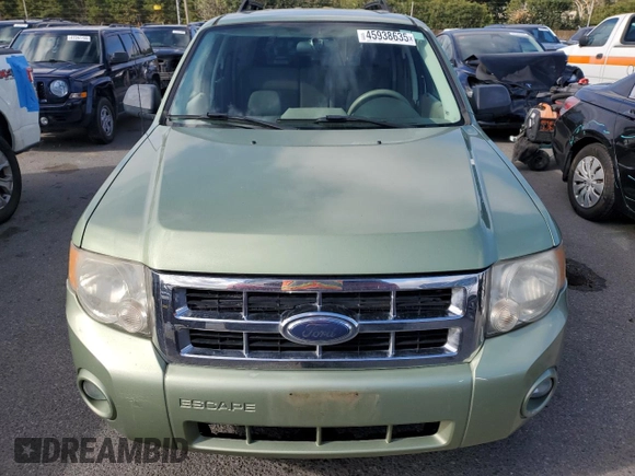 2008 Ford Escape Hybrid with VIN 1FMCU59H98KA60488, listed as a Copart auction lot 45938635 with 154,354 mi miles and Salvage Title. Bid and sale history available at carsss.com. Image 5.