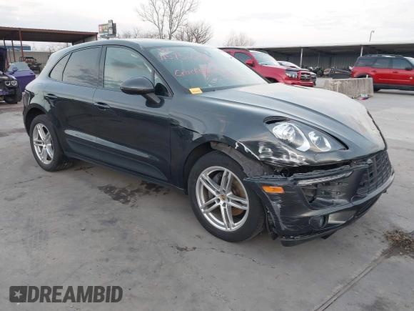 2018 Porsche Macan with VIN WP1AA2A53JLB05430, listed as a IAAI auction lot 41575202 with 65,834 mi miles. Bid and sale history available at carsss.com. Image 1.