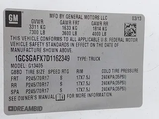 2013 Chevrolet Express Cargo with VIN 1GCSGAFX7D1162349, listed as a IAAI auction lot 42610322 with 260,320 mi miles and . Bid and sale history available at DreamBid. Image 9.