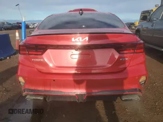 2022 Kia Forte GT with VIN 3KPF44AC9NE485560, listed as a Copart auction lot 51608625 with 49,841 mi miles and Salvage Title. Bid and sale history available at carsss.com. Image 6.
