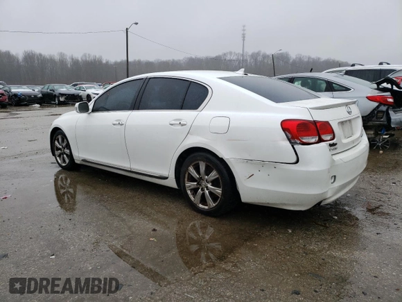 2008 Lexus GS 350 with VIN JTHBE96S180037253, listed as a Copart auction lot 43745785 with 190,959 mi miles and Clean Title. Bid and sale history available at carsss.com. Image 2.