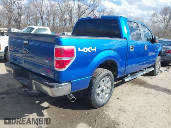 2010 Ford F-150 XL with VIN 1FTFW1EV0AFC29974, listed as a IAAI auction lot 41846975 with 289,144 mi miles and . Bid and sale history available at carsss.com. Image 4.
