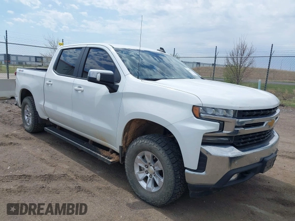 2020 Chevrolet Silverado 1500 LT with VIN 1GCUYDED4LZ137214, listed as a IAAI auction lot 42172170 with 110,082 mi miles and . Bid and sale history available at DreamBid. Image 1.