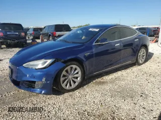 2016 Tesla Model S 70 with VIN 5YJSA1E11GF142964, listed as a Copart auction lot 48319945 with 99,999 mi miles and Clean title. Bid and sale history available at DreamBid. Image 1.
