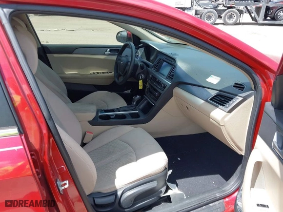 2017 Hyundai Sonata SE with VIN 5NPE24AF0HH539453, listed as a IAAI auction lot 41963200 with 111,154 mi miles. Bid and sale history available at carsss.com. Image 5.