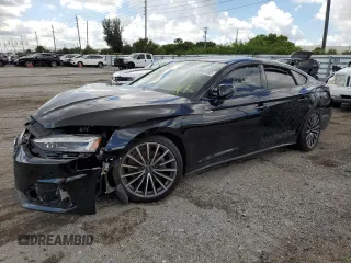2023 Audi A5 Sportback Premium Plus with VIN WAUCBCF58PA033891, listed as a Copart auction lot 67610103 with 2,194 mi miles. Bid and sale history available at carsss.com. Image 1.