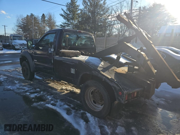2007 Ford F-450 with VIN 1FDXF47P77EA65475, listed as a Copart auction lot 44813795 with 100,915 mi miles and Clean title. Bid and sale history available at DreamBid. Image 3.