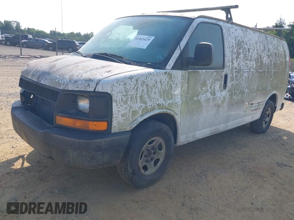 2006 Chevrolet Express Cargo с VIN 1GCFG15X961216031, выставлен на аукционе IAAI как лот 42403429 с пробегом 172 462 миль миль и . История ставок и продаж доступна на DreamBid. Изображение 2.