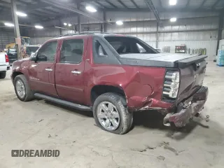 2008 Chevrolet Avalanche LTZ with VIN 3GNFK12368G126797, listed as a Copart auction lot 47109695 with 244,851 mi miles and Salvage Title. Bid and sale history available at carsss.com. Image 2.