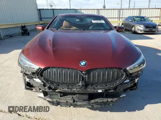 2020 BMW 8 Series 840i with VIN WBAAE2C05LCD13691, listed as a Copart auction lot 72885664 with 28,107 mi miles and Salvage Title. Bid and sale history available at carsss.com. Image 5.