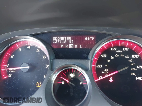 2010 GMC Acadia SL with VIN 1GKLRKED2AJ142750, listed as a IAAI auction lot 41851697 with 127,118 mi miles. Bid and sale history available at carsss.com. Image 7.