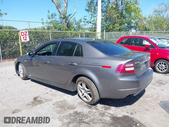2007 Acura TL with VIN 19UUA66277A022612, listed as a IAAI auction lot 41822692 with 150,425 mi miles. Bid and sale history available at carsss.com. Image 3.