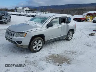 2013 Jeep Compass Sport with VIN 1C4NJDBB1DD113866, listed as a IAAI auction lot 41246375 with 204,405 mi miles. Bid and sale history available at carsss.com. Image 18.